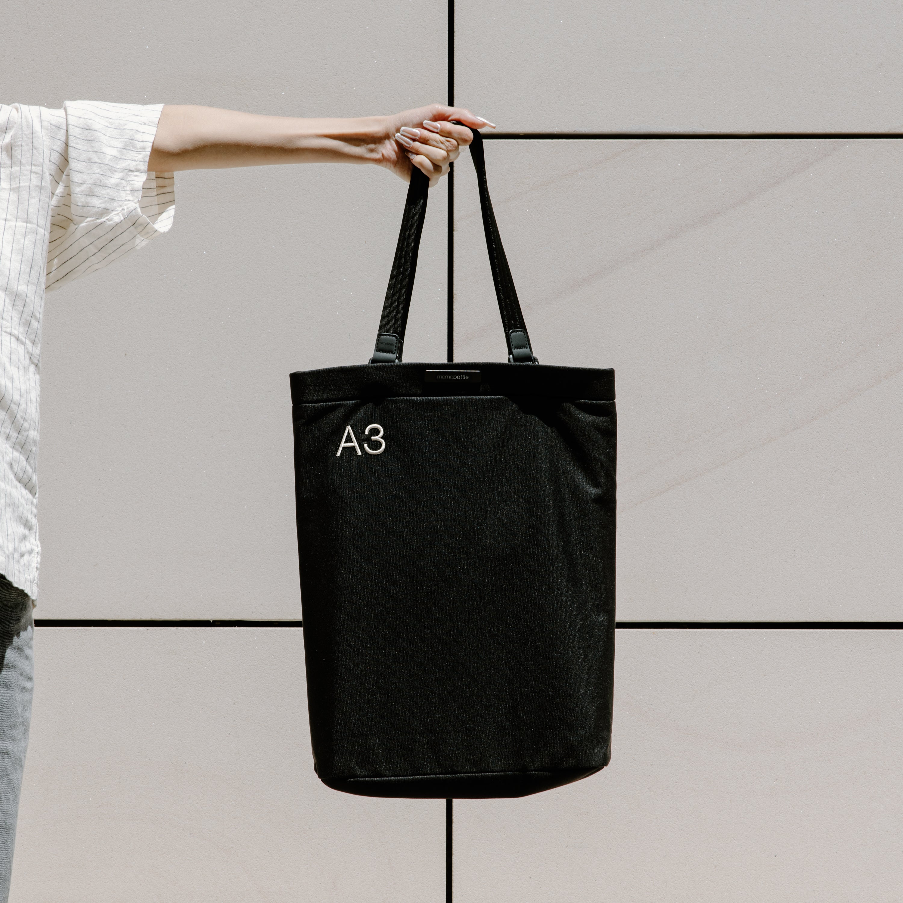 A3 Daily Tote Bag - Stylish & Durable Canvas Tote for Work, Shopping & Travel - Perfect for Office, Groceries & Beach Day Essentials