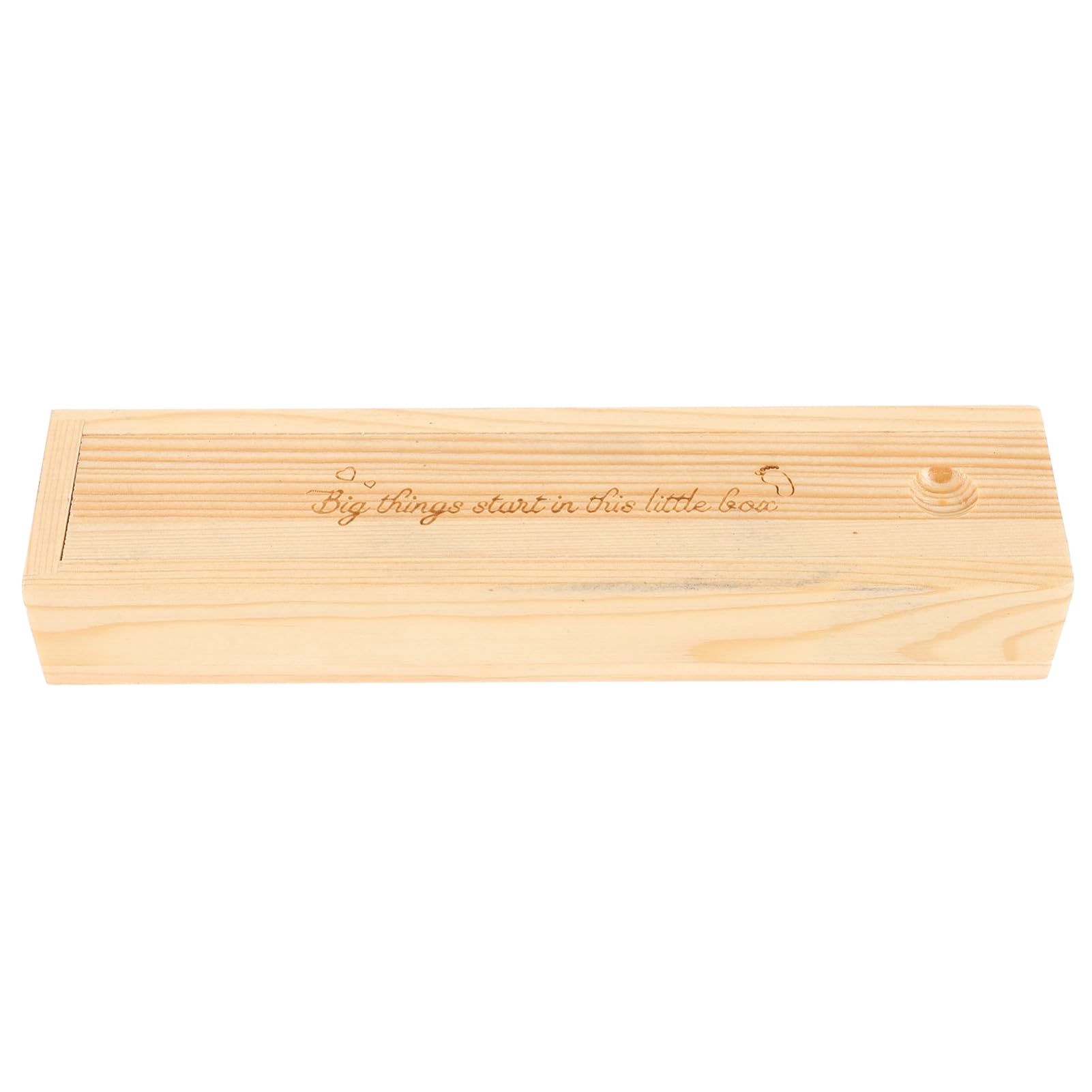 **PRETYZOOM Pregnancy Test Keepsake Box - DIY Wooden Memory Box for Pregnancy Announcement - Gift for Grandparents, Dad & Husband - Gender Reveal & Baby Shower Keepsake**    *(Use for: Surprise pregnancy reveals, sentimental baby shower gifts, gender announcement keepsakes, and family memory preservation.)*