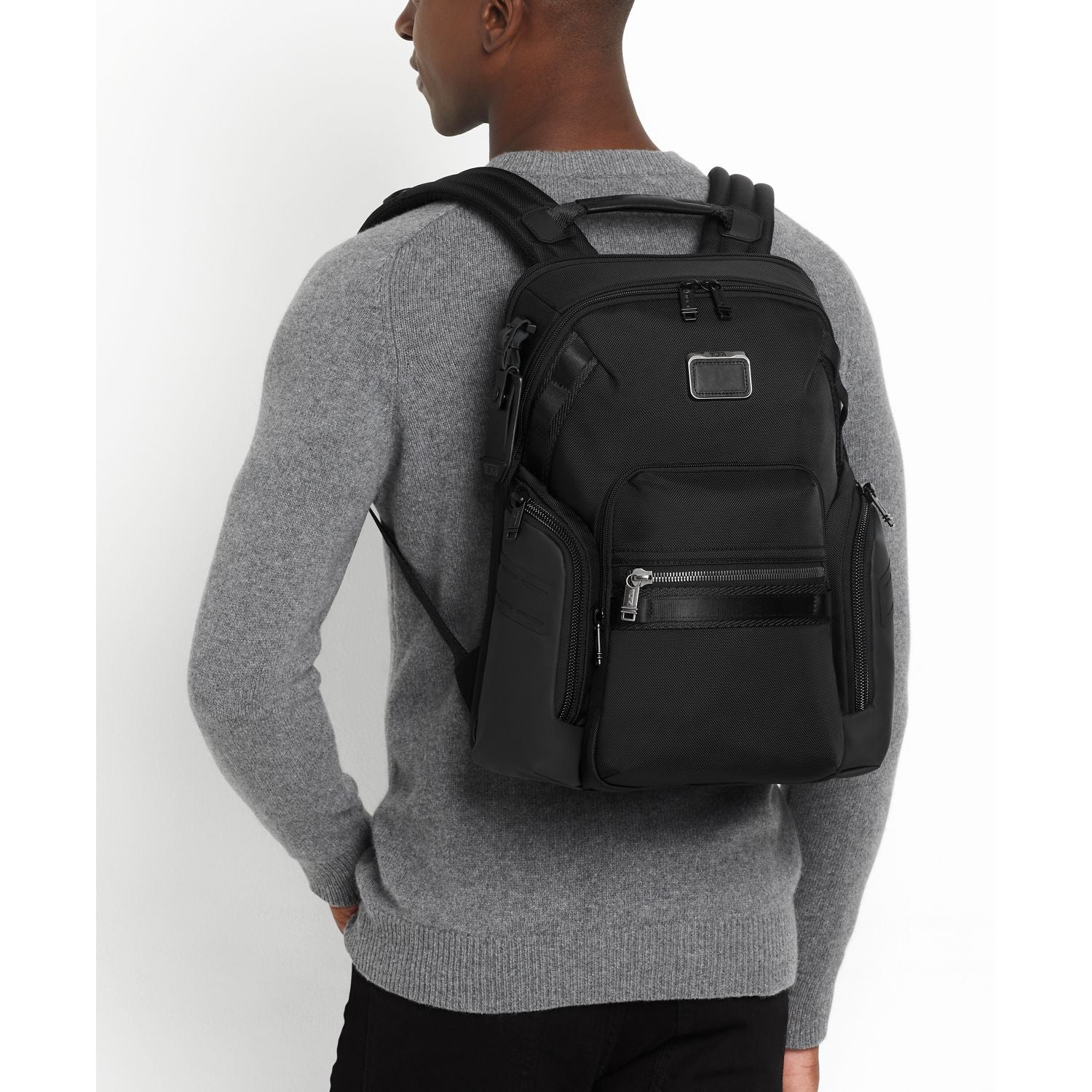 Tumi Navigation Backpack - Premium Laptop Backpack for Travel & Work - Durable Water-Resistant Business Backpack with USB Charging Port - Perfect for Commuting, Business Trips & College Students