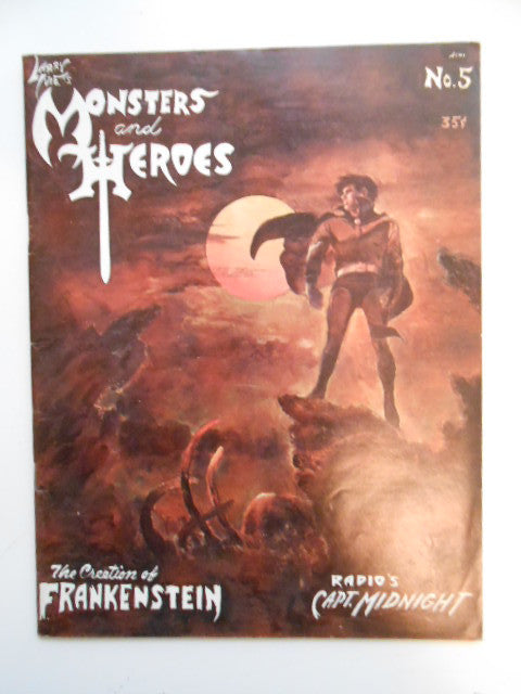 Monsters and Heroes Rare Horror Magazine 1969 - Vintage Collectible Horror Comics for Fans & Collectors - Perfect for Halloween Decor, Horror Memorabilia Displays & Comic Book Collections