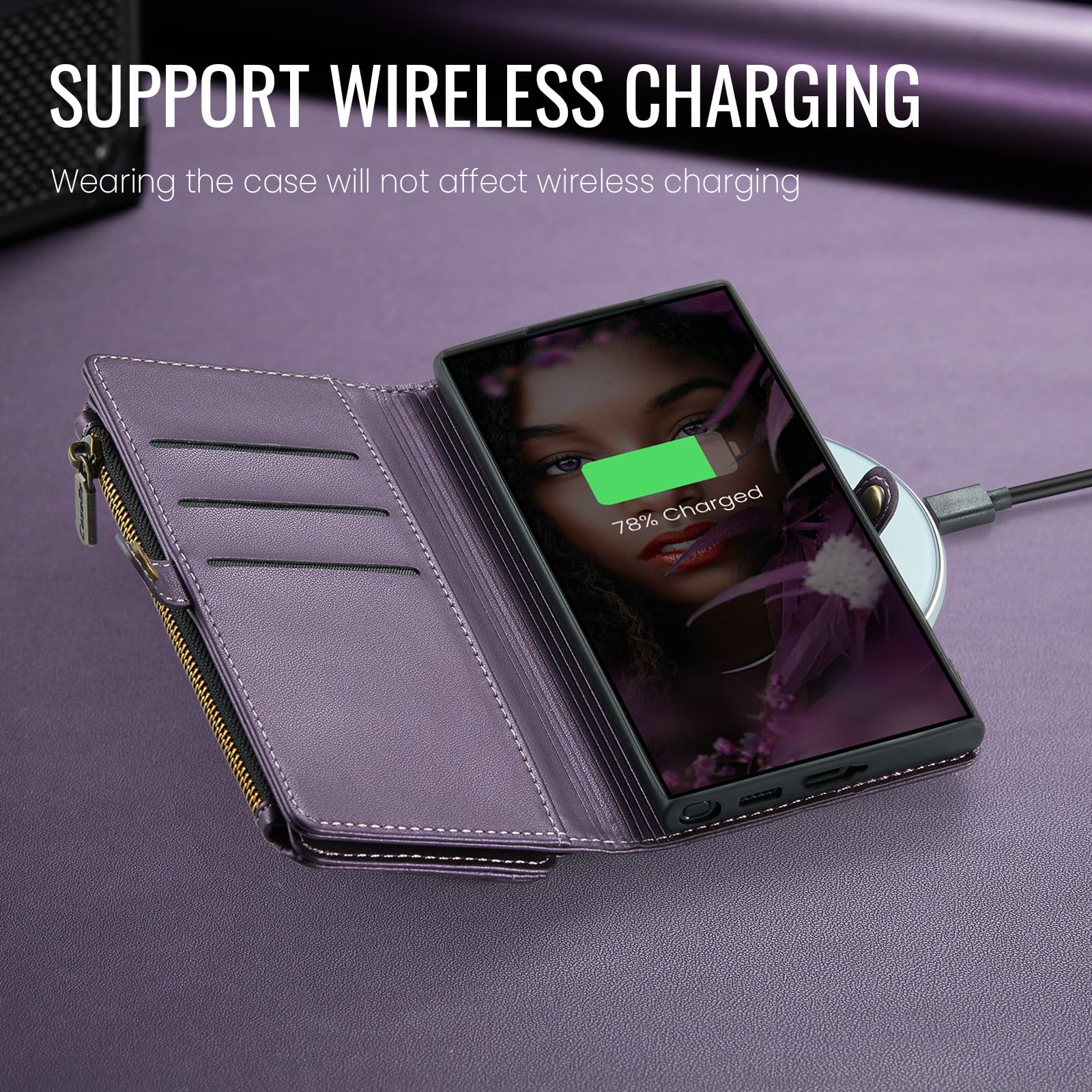 Samsung Galaxy S20 FE 5G Case Wallet - RFID Blocking PU Leather Cover with Magnetic Snap for Men & Women | Perfect for Travel & Daily Use