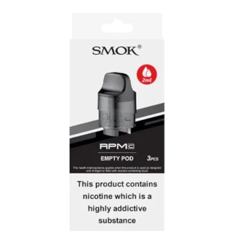 SMOK RPM C Replacement Pods - 2 Pack Compatible with SMOK RPM C Vape Kit - Leak-Proof & Durable Vape Pods for Smooth Vaping Experience - Perfect for On-the-Go Use & Travel