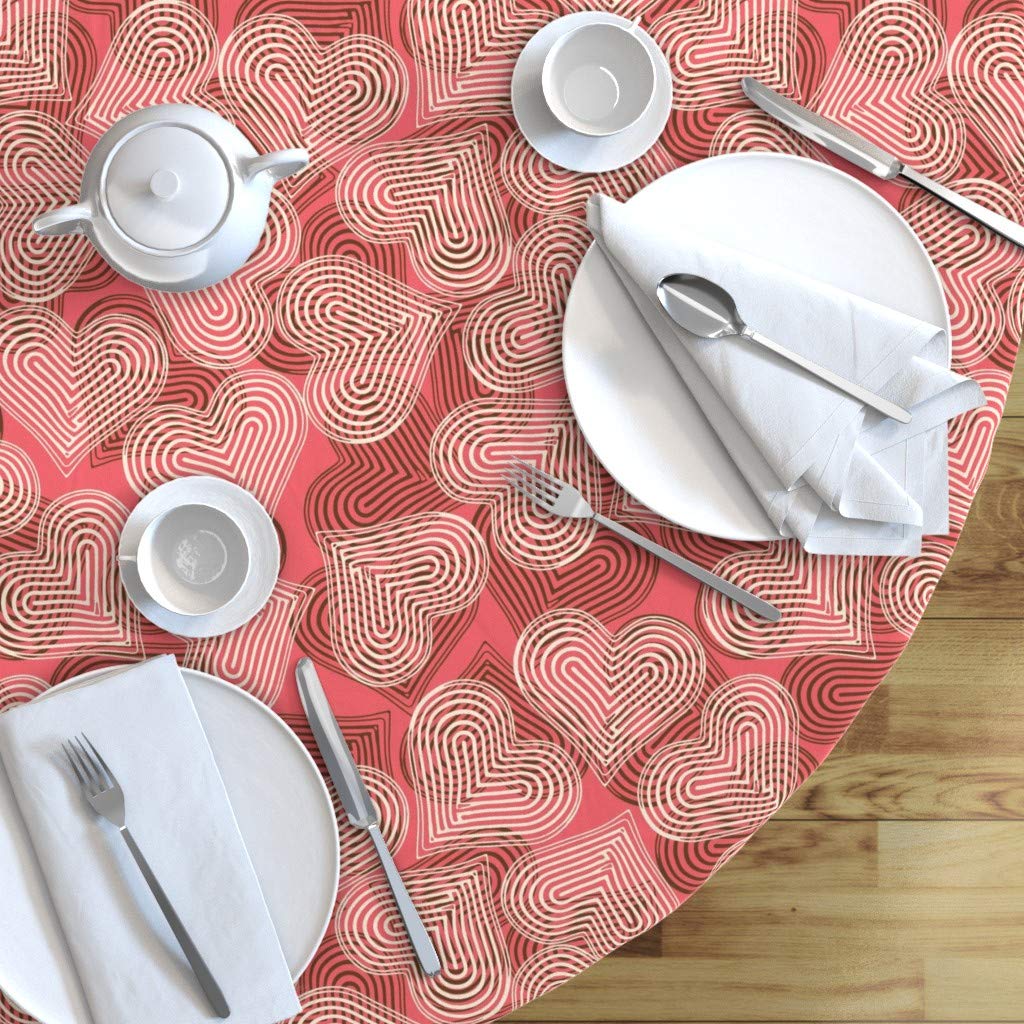 Custom Cotton Sateen Tablecloth 90