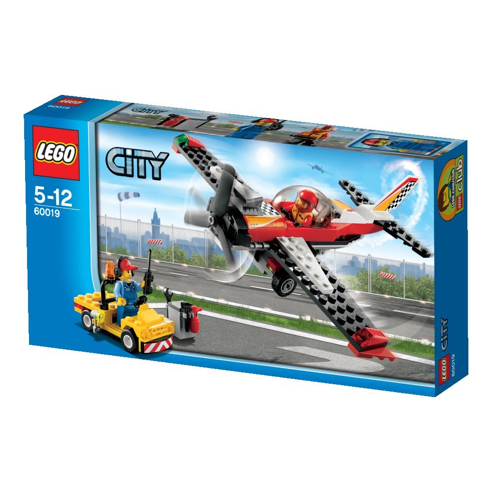 LEGO City 60019 Construction Set – Airplane Toy Building Kit for Kids – Creative Play & STEM Learning – Perfect for Birthday Gifts & Aviation Enthusiasts