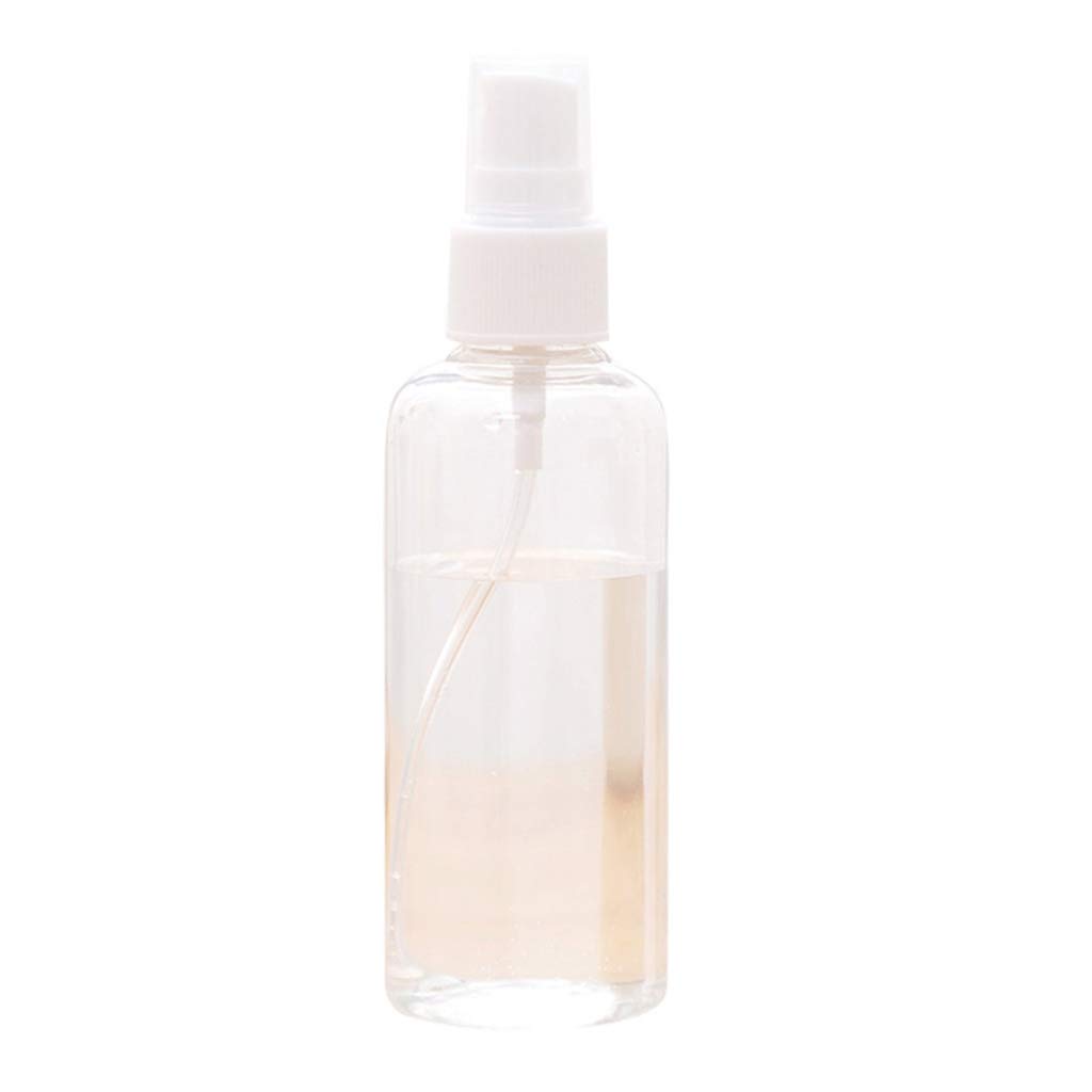 10 Pack Fine Mist Spray Bottles for Makeup & Cosmetics - Empty PE Refillable Water Sprayer for Hair, Face, Skincare & Travel Use
