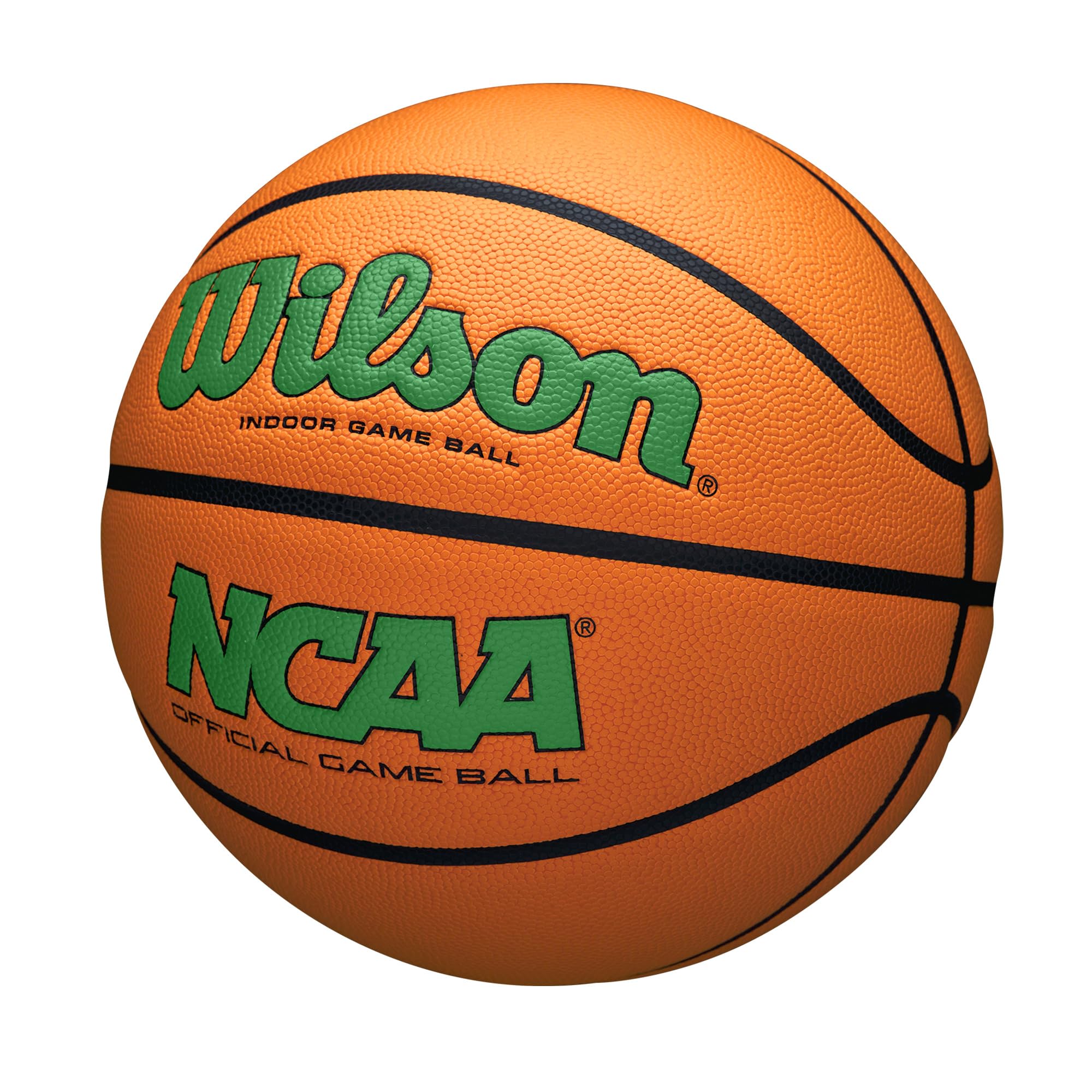 Wilson NCAA Evo NXT Official Indoor Game Basketball - Size 6 & 7 for Men & Women - Premium Performance Basketball for College, High School, and Recreational Play