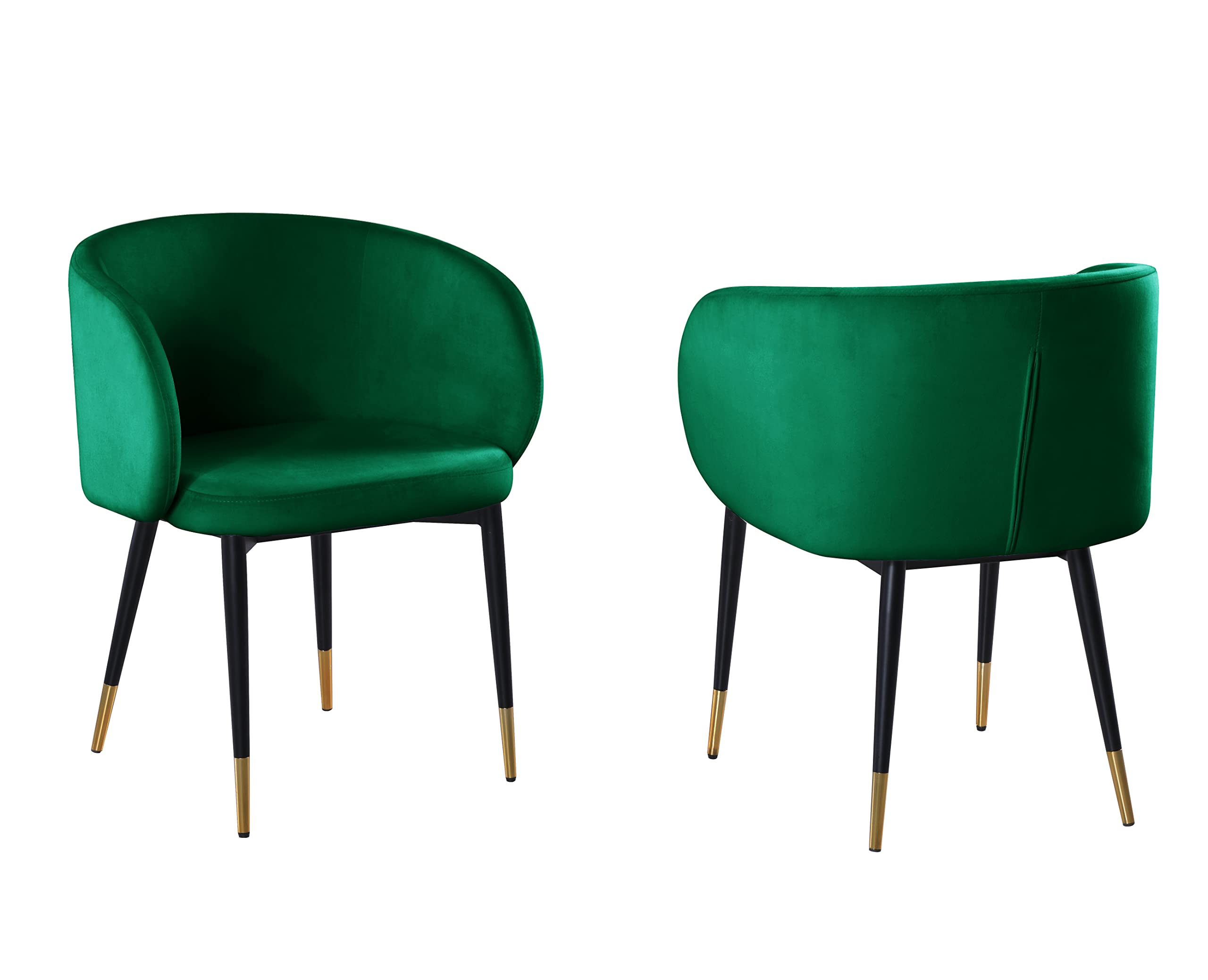 Best Master Furniture HX009GRC - Modern Green Accent Chair for Living Room, Bedroom & Office - Comfortable & Stylish Home Decor