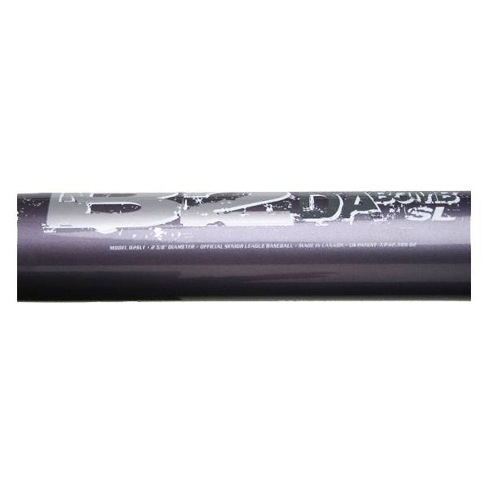 New Combat B2SL1 B2 Da Bomb Gray Senior League Baseball Bat - USSSA Approved for High Performance - Perfect for Competitive Youth & Adult Baseball Games