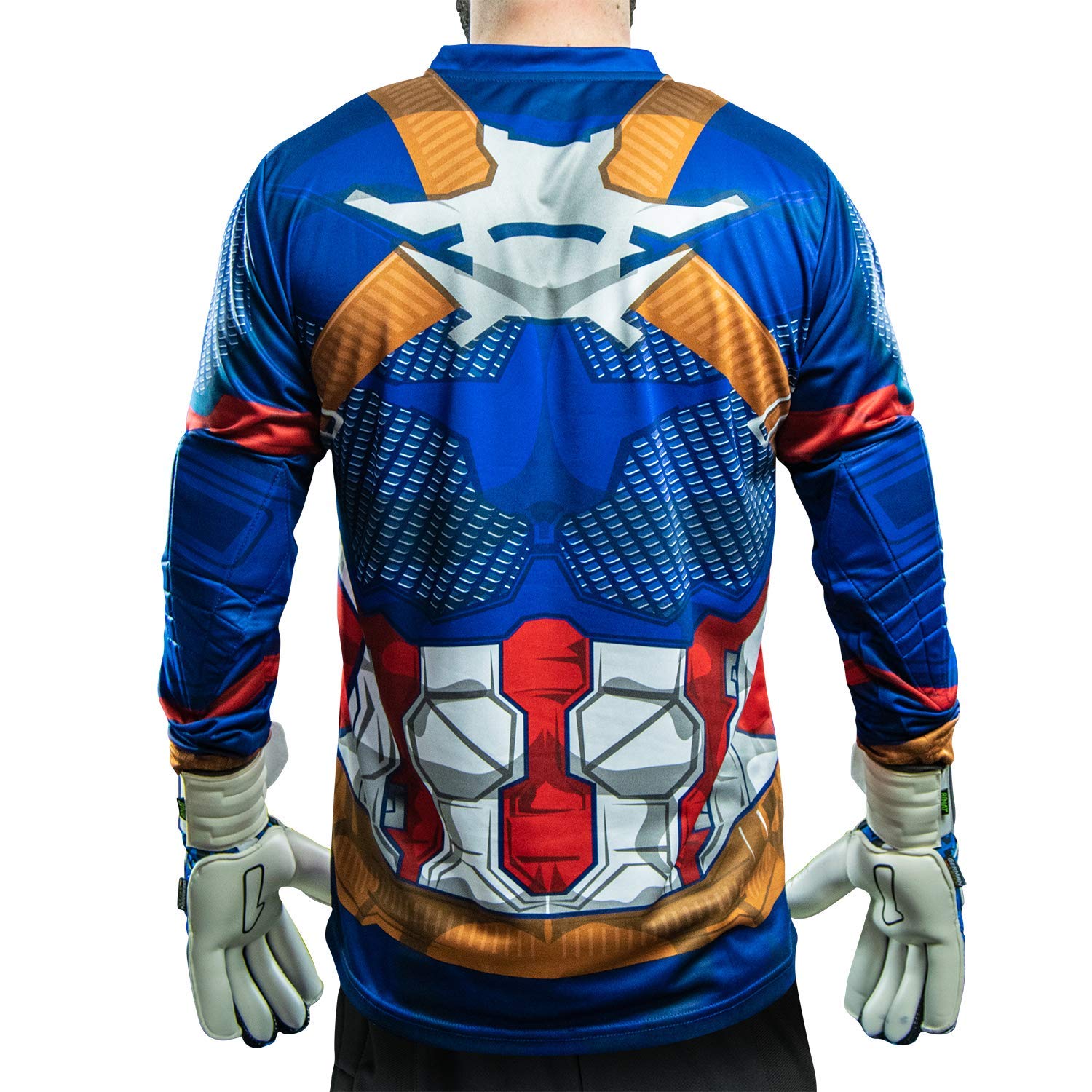 El Captain II Goalkeeper Jersey - Professional Soccer Goalie Shirt for Men & Women - Breathable & Lightweight Goalkeeper Uniform for Training & Matches - Perfect for Soccer, Futsal & Goalkeeper Practice
