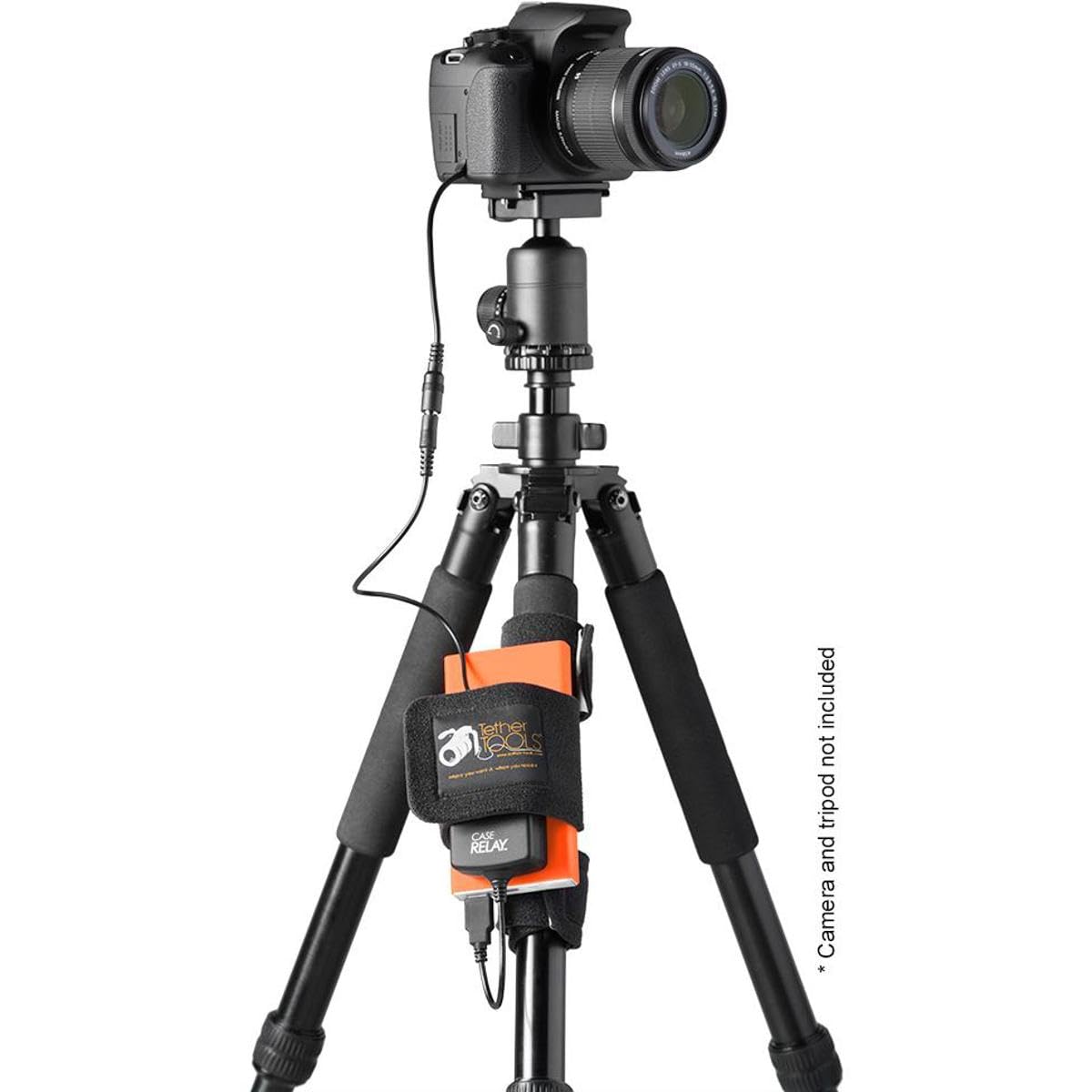 Tether Tools Case Relay Camera Power System - Professional DSLR & Mirrorless Camera Power Supply for Studio & Outdoor Photography