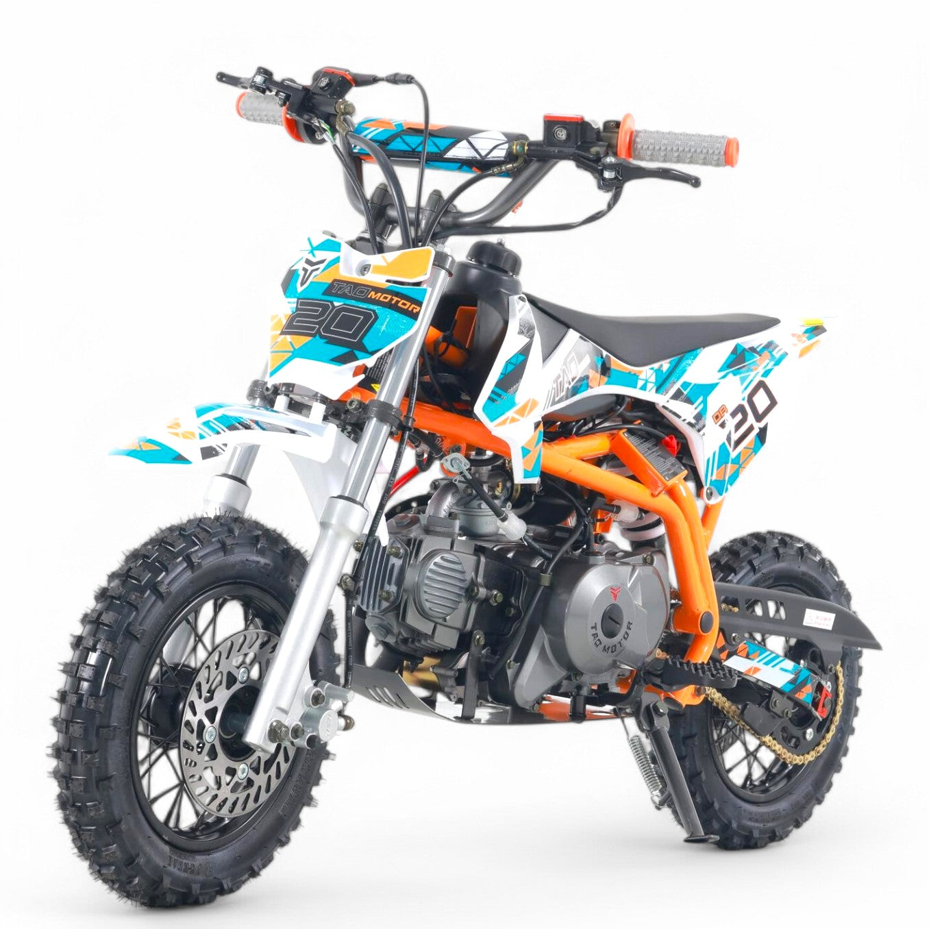 TaoMotor DB20 Kids Dirt Bike - 50cc Gas Powered Off-Road Motorcycle for Boys & Girls Ages 6-12 - Perfect for Backyard Riding, Trail Adventures & Off-Road Racing