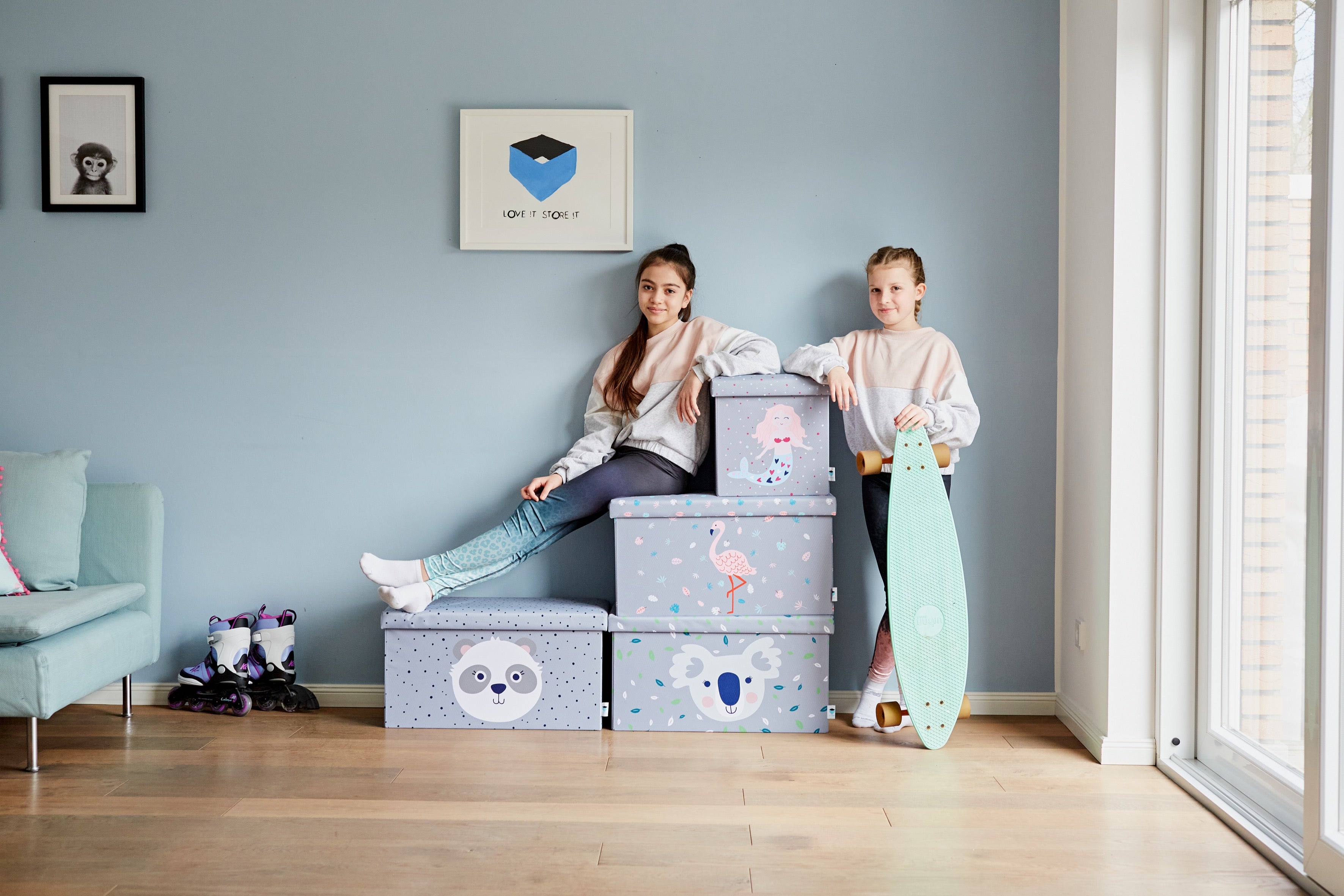 Soft Panda Shaped Kids Seating Cube - Cute Plush Stuffed Animal Chair for Toddlers & Children - Perfect for Playrooms, Bedrooms, and Reading Nooks