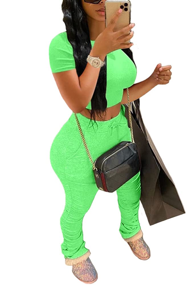 Women's 2-Piece Tracksuit Set - Comfortable Sweatsuit Outfit for Yoga, Gym & Lounge Wear | Casual Jogging Suit for Women | Plus Size Available