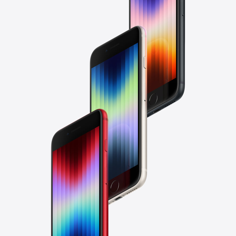 Apple iPhone SE (3rd Gen) 64GB Starlight - Unlocked Smartphone for Calls, Gaming & Photography | Perfect for Work, Travel & Everyday Use