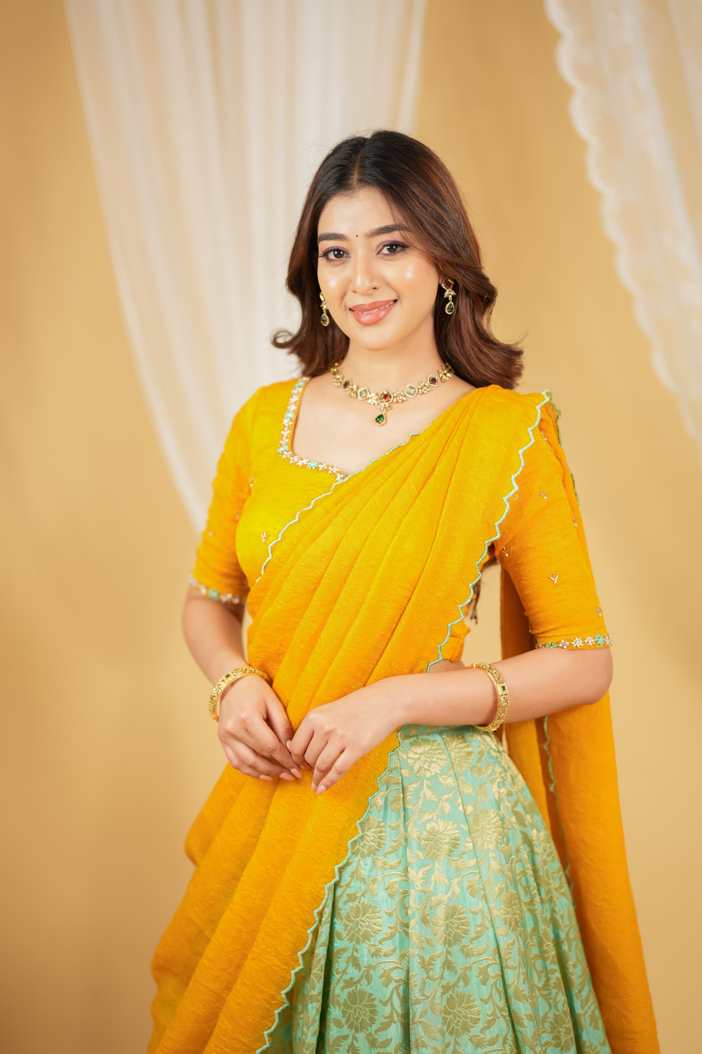 DD694 Mahathi Premium Designer Lehenga Choli - Elegant Indian Bridal Wear for Weddings & Festivals
