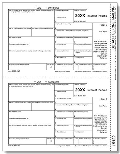 EGP Laser Printer 1099 for Tax Forms - High Speed Printing for Interest Income & State Copies (100 Recipient Capacity) | Perfect for Accountants, Tax Professionals & Small Business Tax Filing
