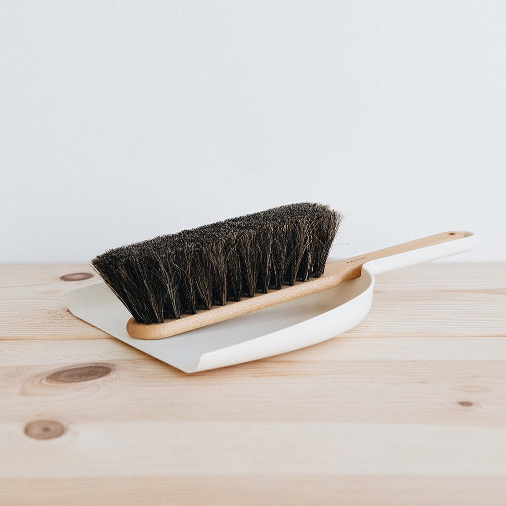 Premium Wooden Hand Broom & Dustpan Set - Natural Eco-Friendly Cleaning Kit for Home, Kitchen, and Office - Perfect for Hardwood Floors and Small Spaces