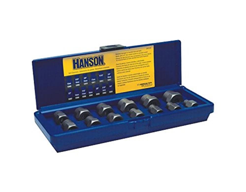 IRWIN 13-Piece Bolt Extractor Set (54113) - Remove Stripped, Rusted, or Damaged Bolts & Nuts Easily for Automotive, Plumbing & DIY Repairs