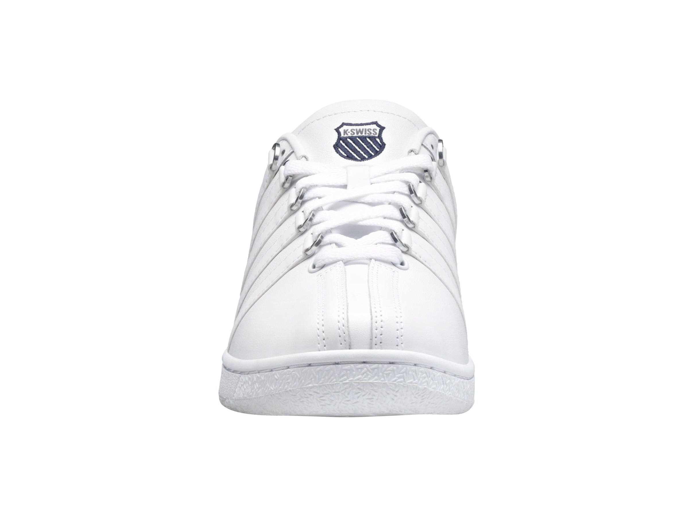 Classic VN Sneakers in White/Navy - Comfortable & Stylish Casual Shoes for Men & Women | Perfect for Walking, Running & Everyday Wear