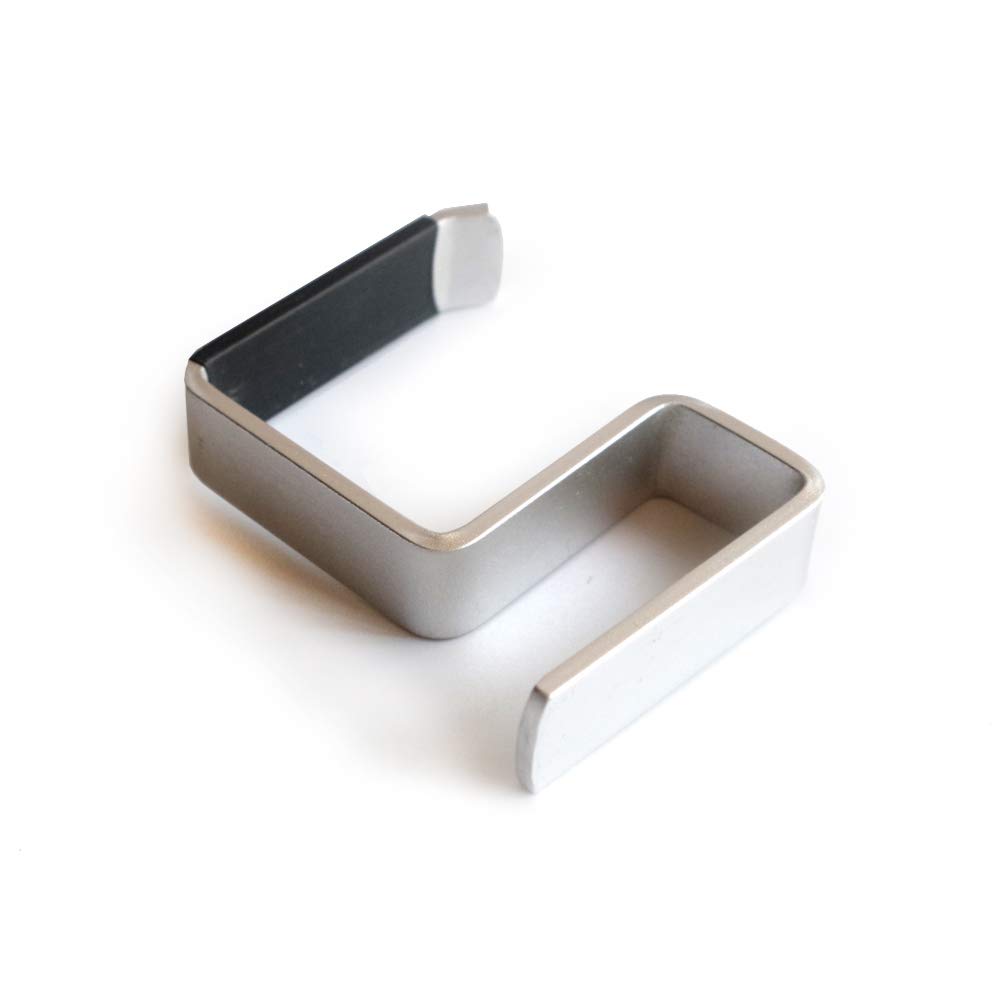 Aluminum Clamp-On Desk Hook - Headphone Holder & Backpack Hanger for Office & Gaming Setup (Fits 1.5cm Thickness) - Perfect for Organizing Headsets, Bags & Accessories on Computer Desks