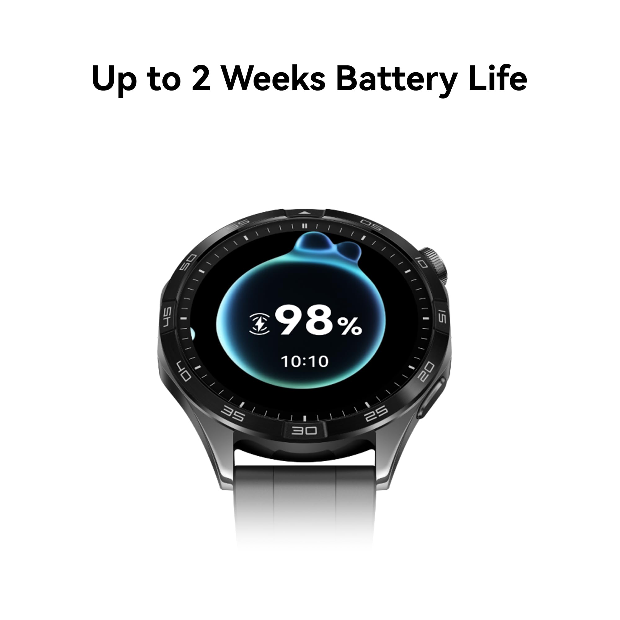HUAWEI WATCH GT 4 Smart Watch 46MM Black - 2-Week Battery Life, Fitness & Health Tracker, Android/iOS Compatible with FreeBuds SE2 White Wireless Earbuds - Perfect for Running, Gym Workouts & Daily Use