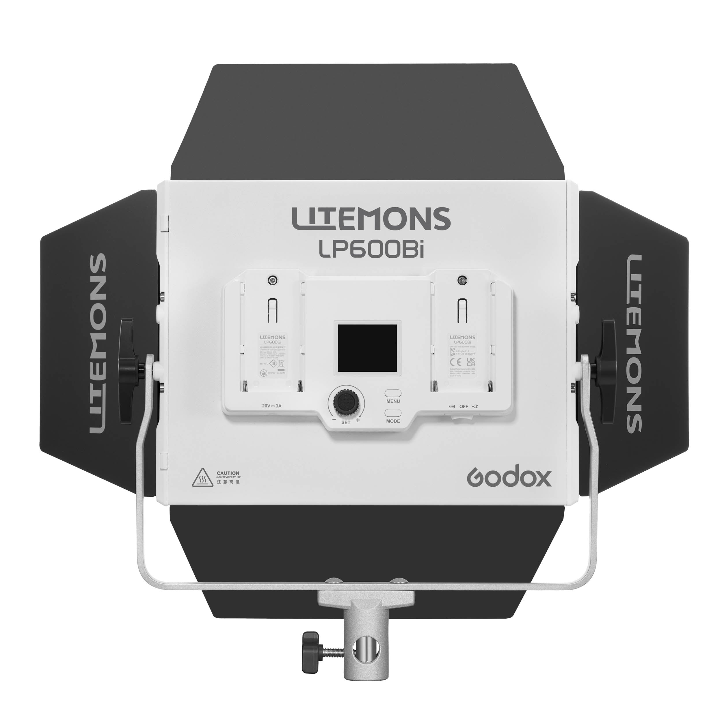 Godox LP600BI Bi-Color LED Continuous Lighting Kit - 600W 3-Head Studio Light for Photography, YouTube & Video Production - Perfect for Portrait, Product & Live Streaming