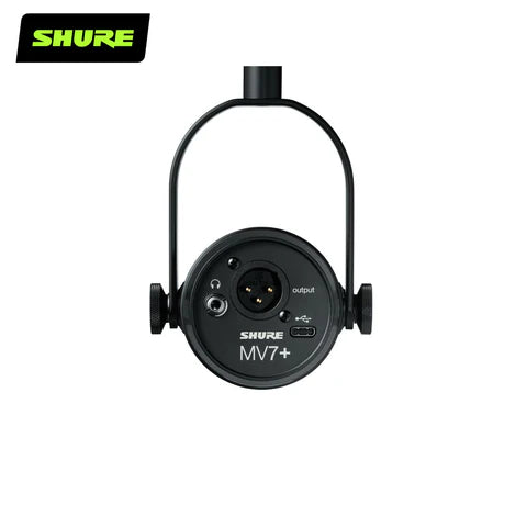Shure MV7+ Professional USB/XLR Dynamic Podcast Microphone for Streaming, Recording & Voiceovers - Ideal for Podcasters, Gamers & Content Creators