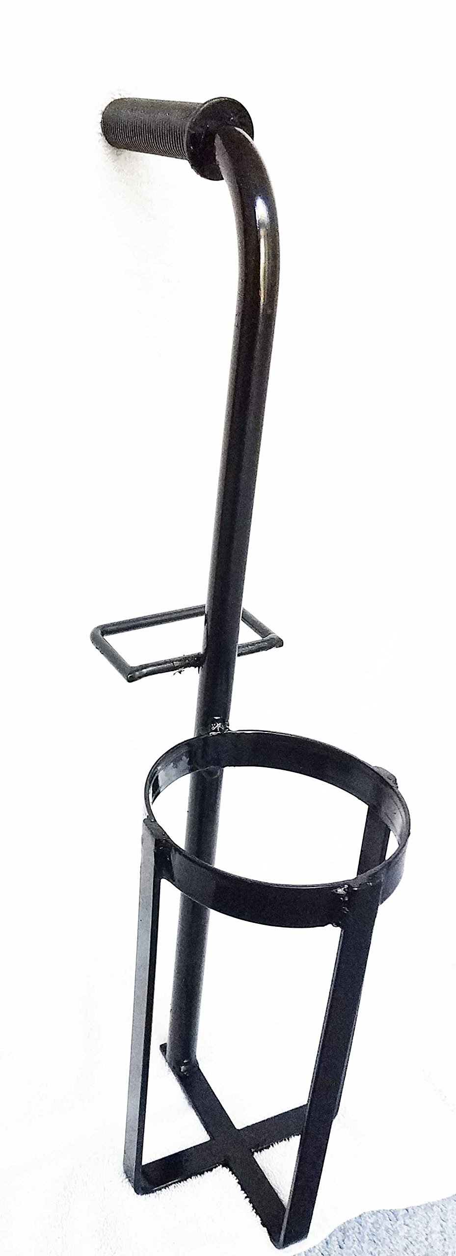 20CF Nitrogen Tank Carry Stand - Portable & Durable Gas Cylinder Holder for Welding, Medical, and Industrial Use