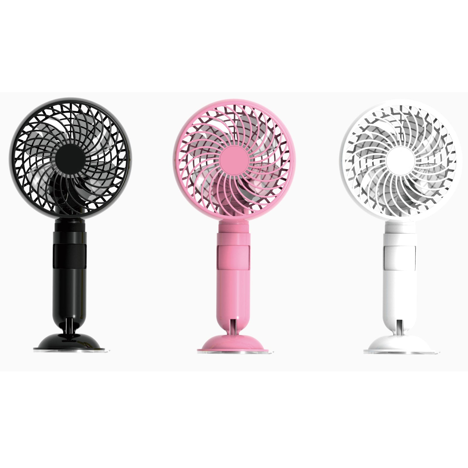 Portable Mini Fan with 2000mAh Power Bank - USB Rechargeable Personal Cooling Fan for Indoor, Outdoor, Office & Travel - Includes Free 3.3ft Micro USB Cable - Perfect for Summer, Camping, Gym & Hot Weather Use