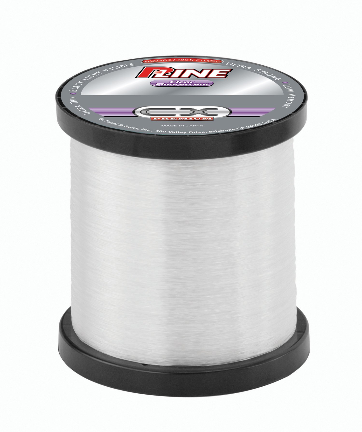P-Line CX Premium Moss Green Fishing Line - 3000 Yard Bulk Spool | High Strength, Low Memory | Perfect for Bass, Trout & Saltwater Fishing
