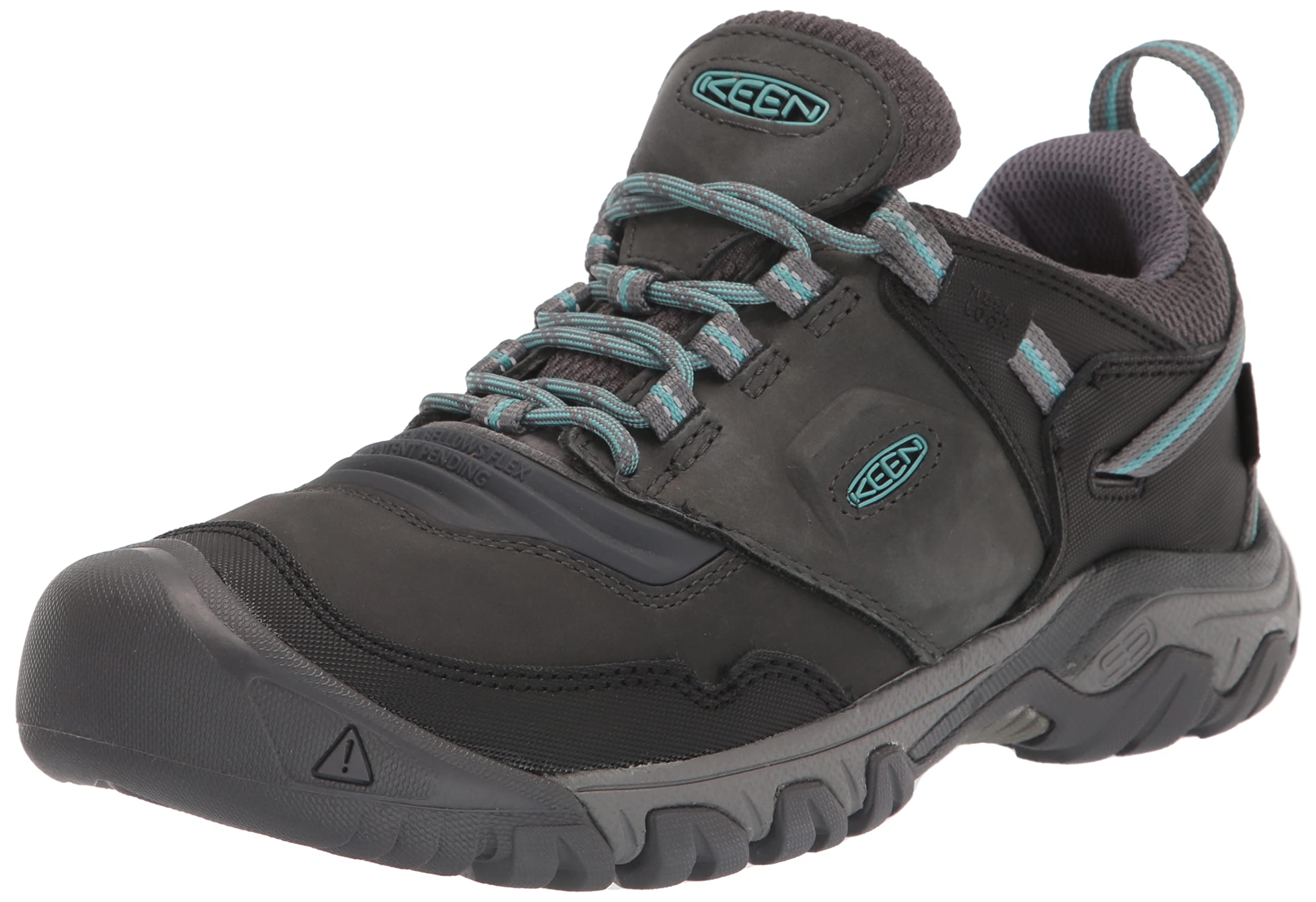 KEEN Women's Ridge Flex Low Height Waterproof Hiking Boots - Lightweight Outdoor Shoes for Trail Walking, Camping & Backpacking