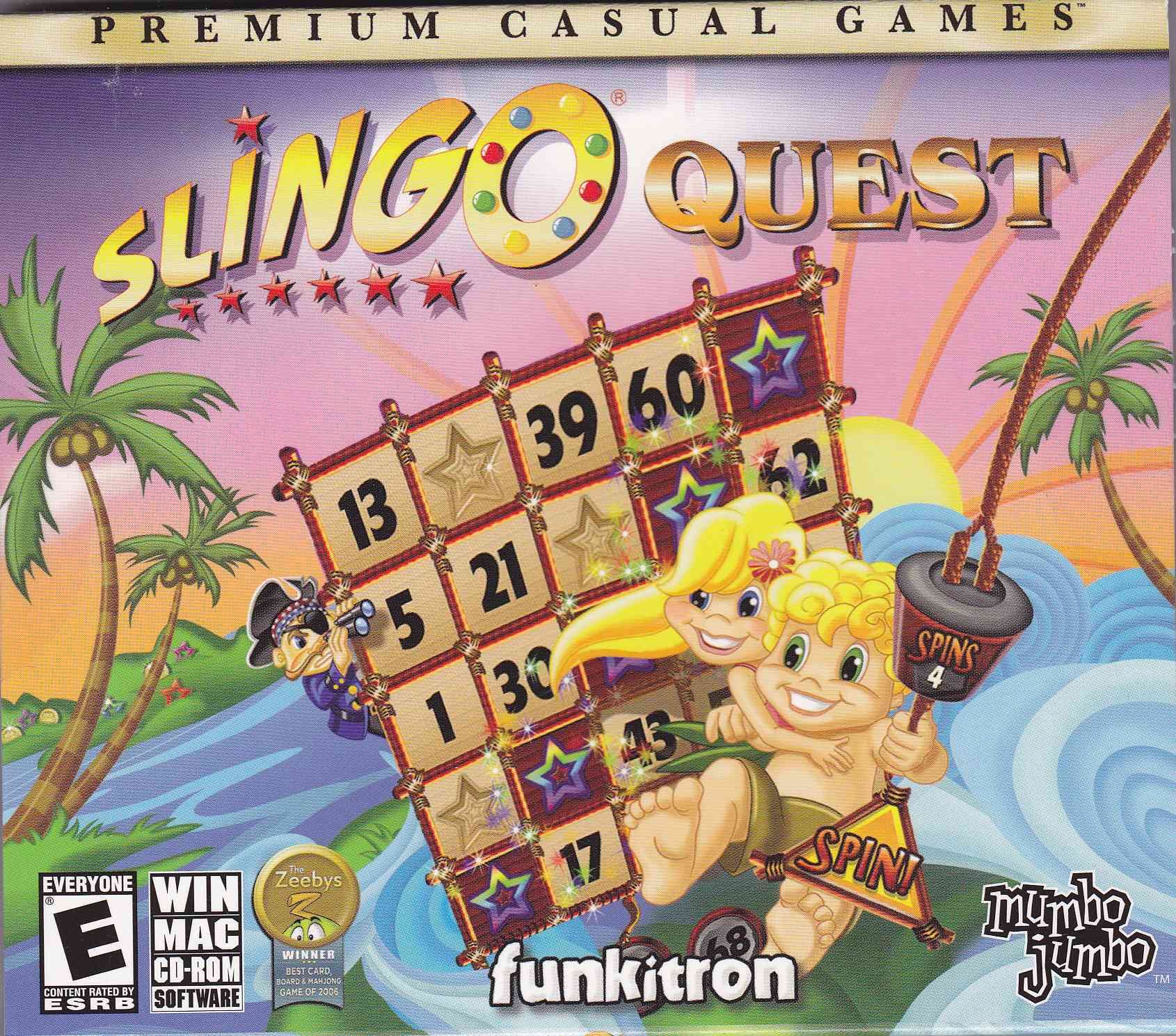 Slingo Quest - Fun PC Game for Puzzle & Bingo Lovers | Play at Home or Office for Relaxation & Entertainment