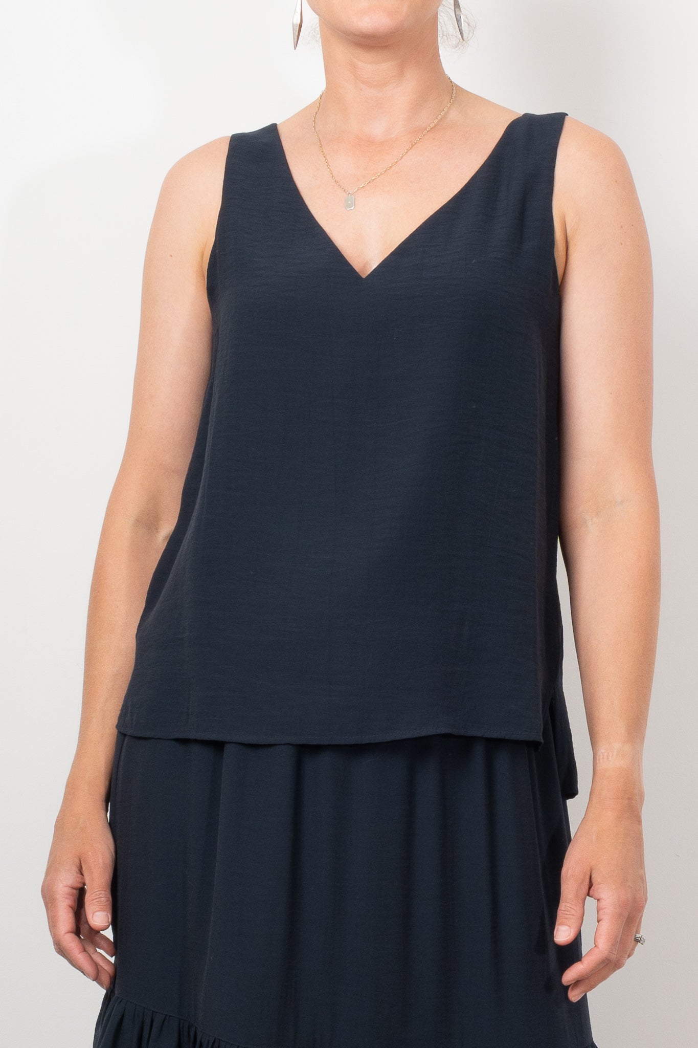 Mela Purdie Audrey Tank Vapour - Women's Floral Print Blouse for Casual Wear & Summer Outfits