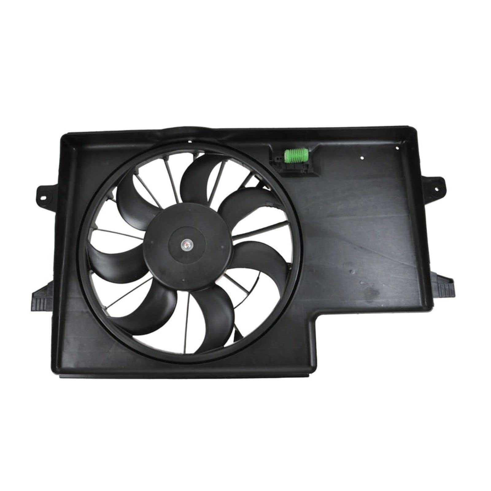 2008-2011 Ford Focus Radiator Cooling Fan Assembly Replacement - FO3115171 Compatible Part | Perfect for Engine Overheating Prevention & Summer Driving