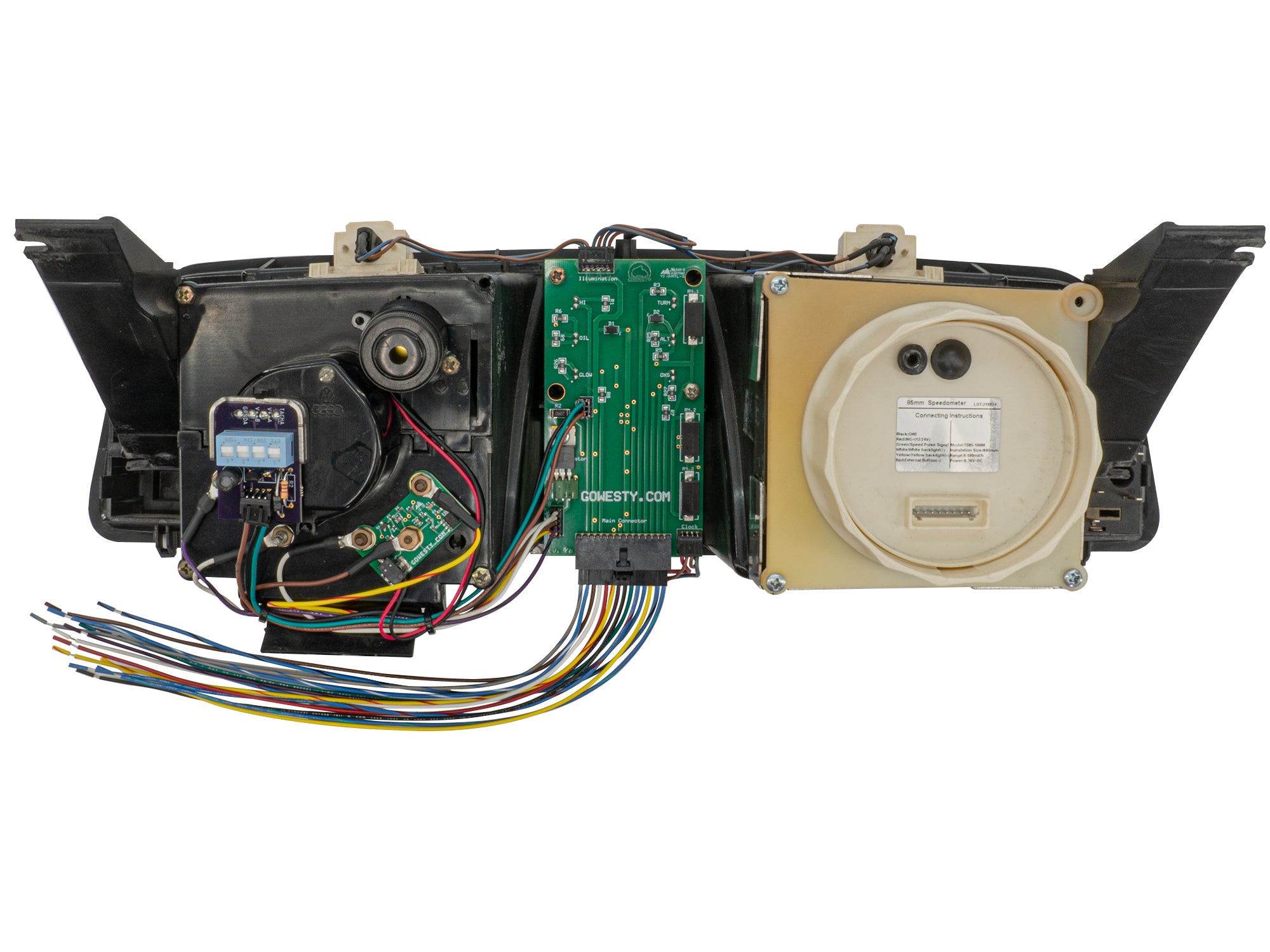 Vanagon Instrument Cluster Circuit Foil Replacement Kit - Compatible with Volkswagen Vanagon Dash Panel Repair - Perfect for DIY Auto Electrical Fixes & Restorations
