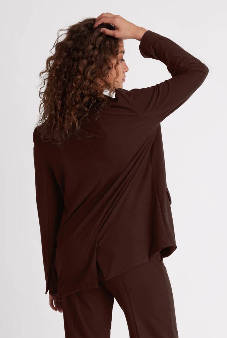 Stylish Chai Blazer for Women - Elegant Casual & Office Wear - Perfect for Work, Parties & Special Occasions