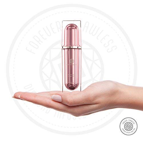 Forever Flawless Diamond Infused Collagen Serum - 100% Natural Pink Diamond Powder & Soothing Botanicals for Anti-Wrinkle & Anti-Aging - FF31 (1.35 oz) - Perfect for Nighttime Skincare Routine & Reducing Fine Lines