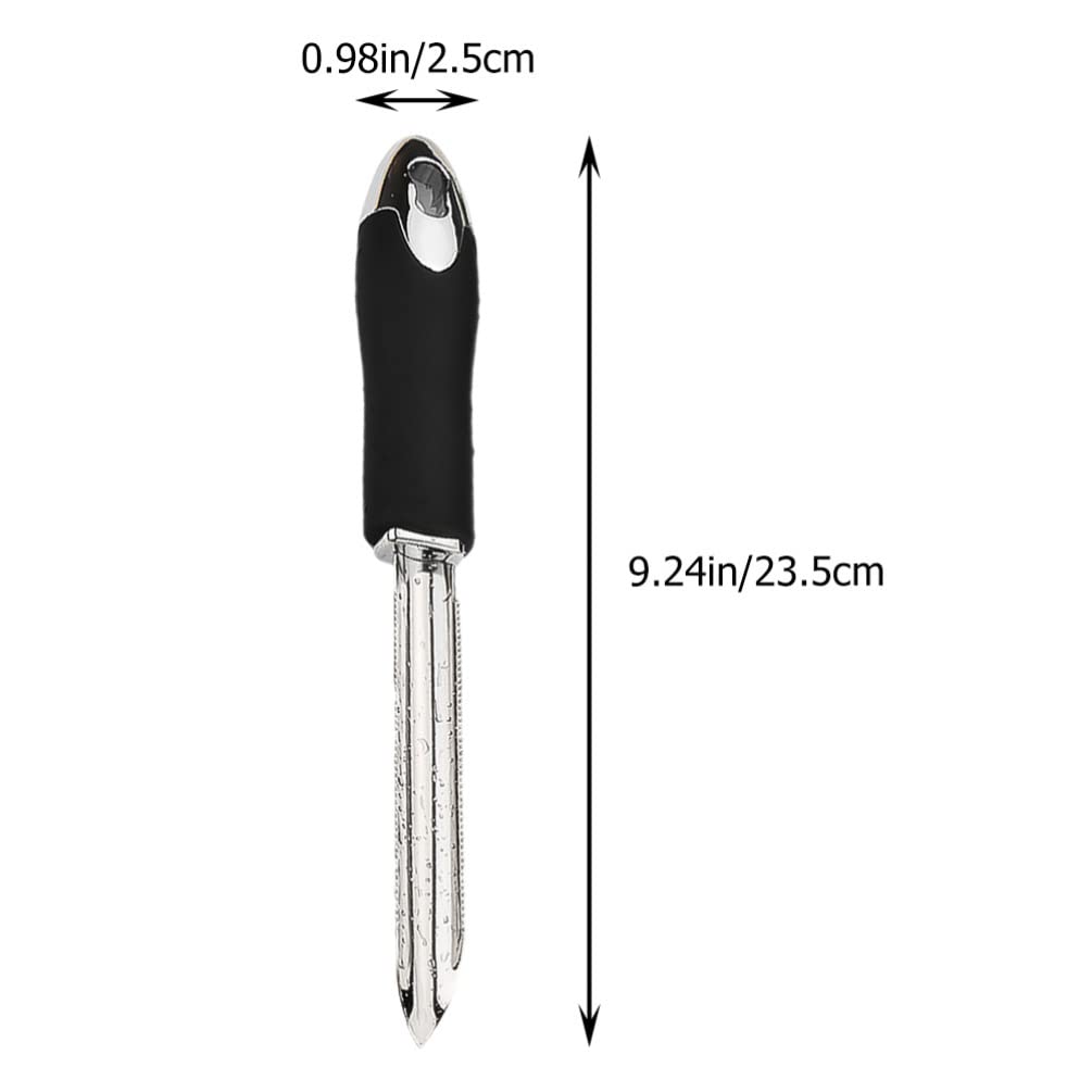 HEMOTON Stainless Steel Jalapeno Corer & Fruit Pit Remover - Professional Grill Tools for Peppers, Watermelon Slicer & Core Removing Kitchen Gadget - Perfect for BBQ, Picnics & Home Cooking