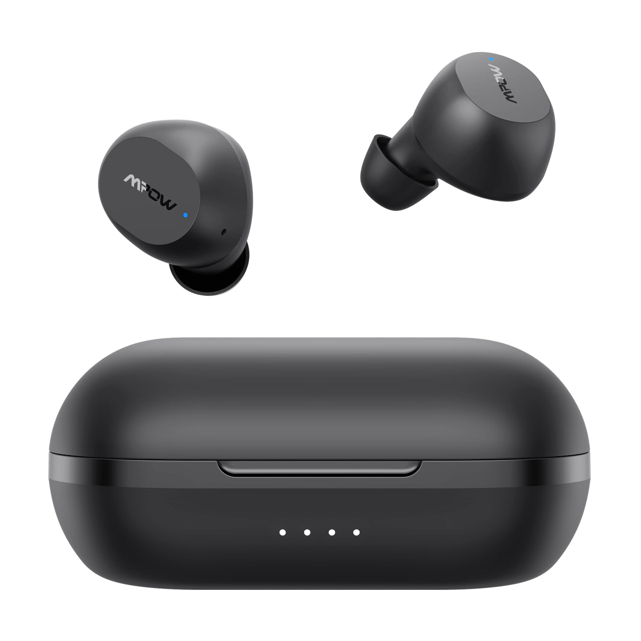 Mpow M12 Wireless Earbuds Bluetooth 5.0 Headphones with 30H Playtime, IPX8 Waterproof, Built-in Mic for Sports, Running, Gym & Workout - Perfect for Commuting, Travel & Outdoor Activities