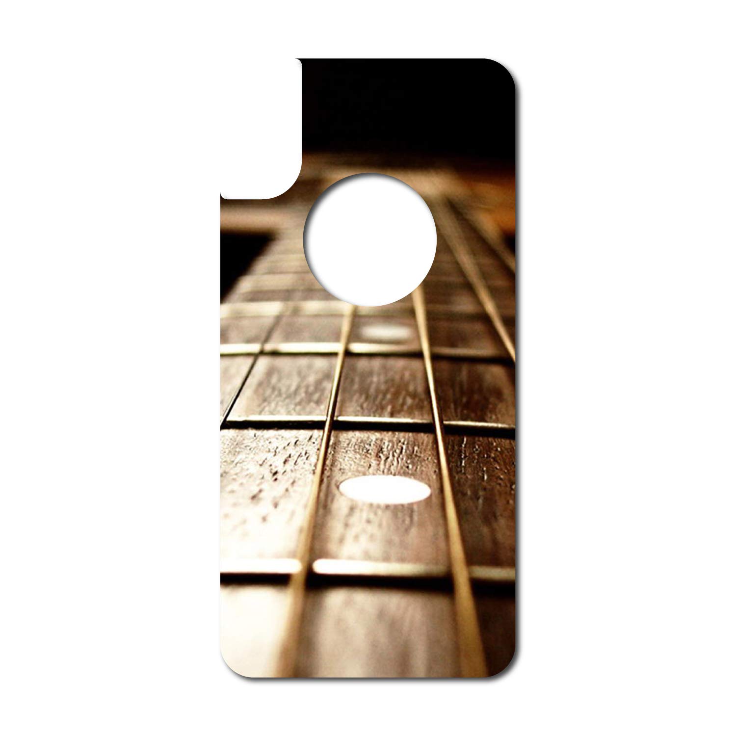DistinctInk Custom Skin Decal for OtterBox Defender iPhone Xs Max Case (6.5 Inch) - Guitar Strings Design | Protective Vinyl Sticker | Perfect for Personalization and Scratch Protection
