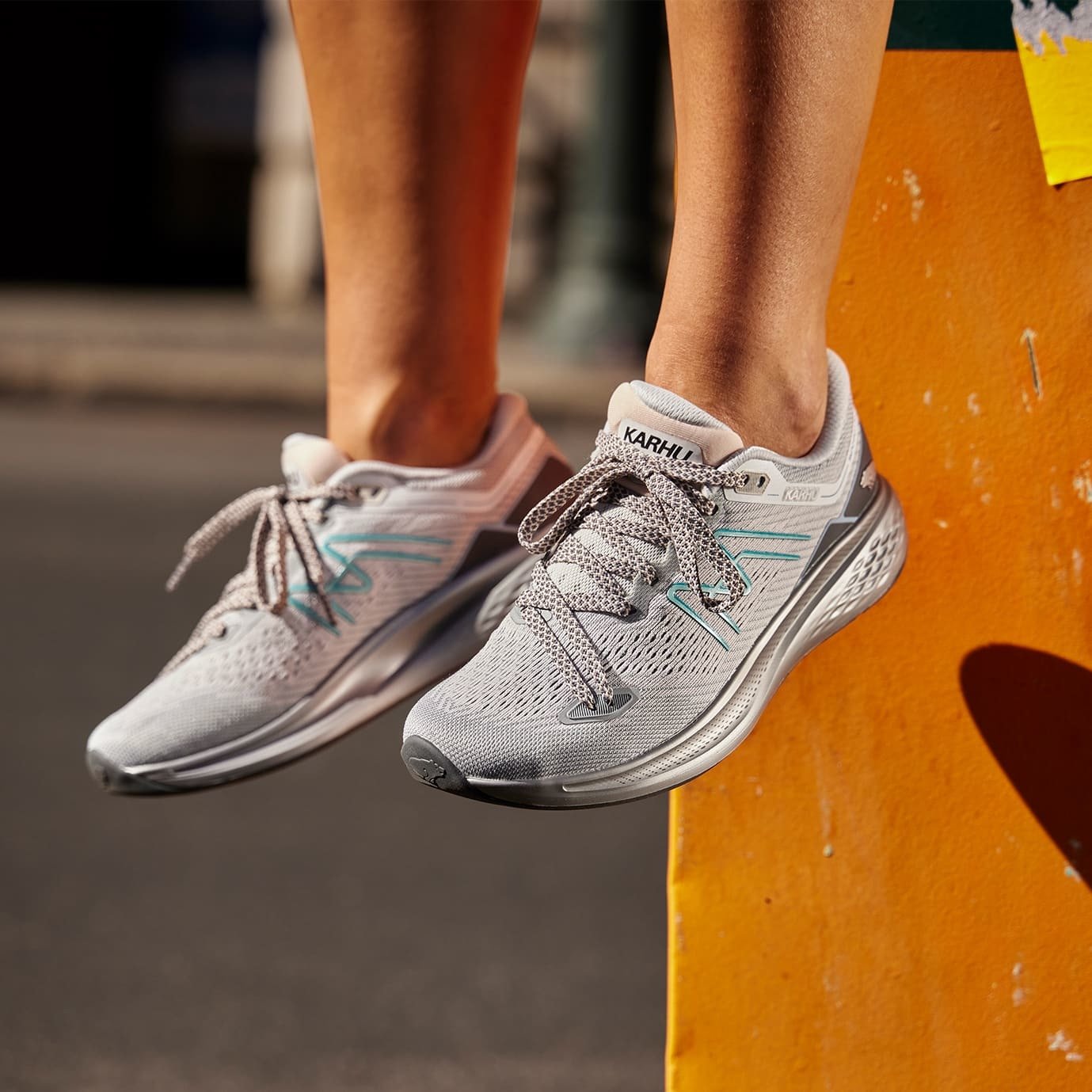 Women's Synchron 2.0 Hivo Running Shoes - Light Pink / Icy Morning - Perfect for Jogging, Gym Workouts & Casual Wear