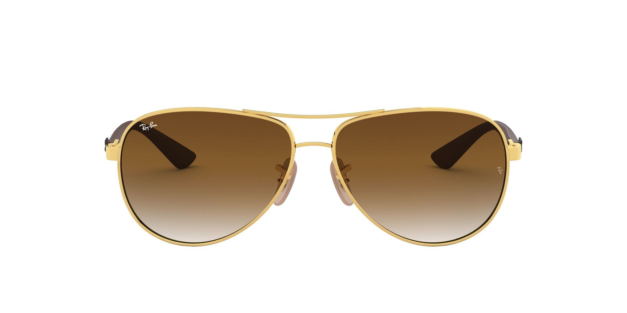 Ray-Ban RB8313 Carbon Fiber Aviator Sunglasses for Men - Polarized UV Protection - Perfect for Driving, Travel & Outdoor Activities