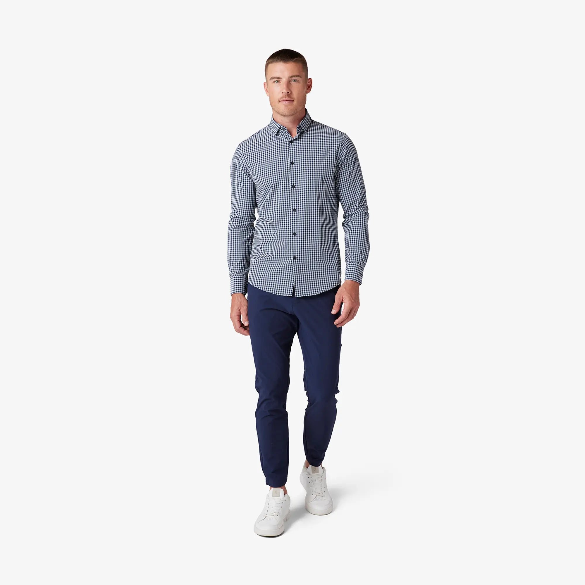 Leeward No Tuck Long Sleeve Dress Shirt for Men - Wrinkle Free Business Casual Office Wear - Perfect for Work, Interviews & Formal Events
