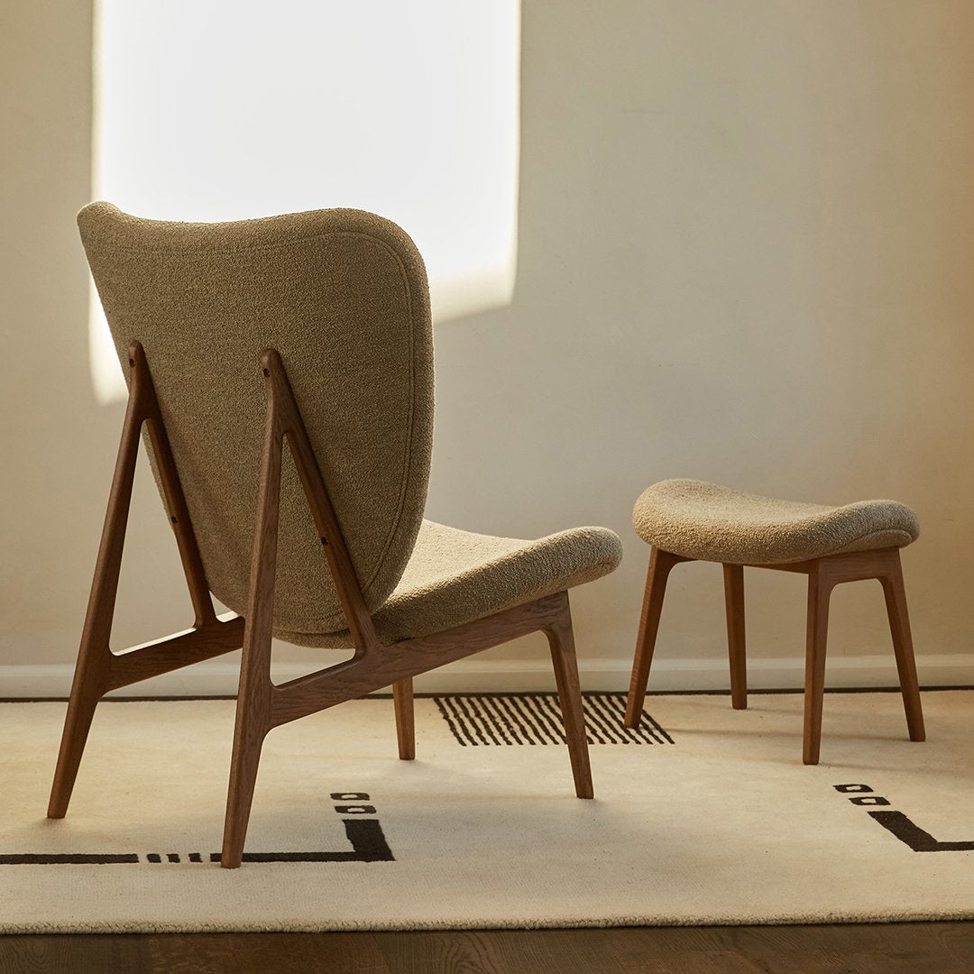 Elephant Lounge Chair - Fully Upholstered Comfortable Armchair for Living Room, Bedroom & Office Relaxation