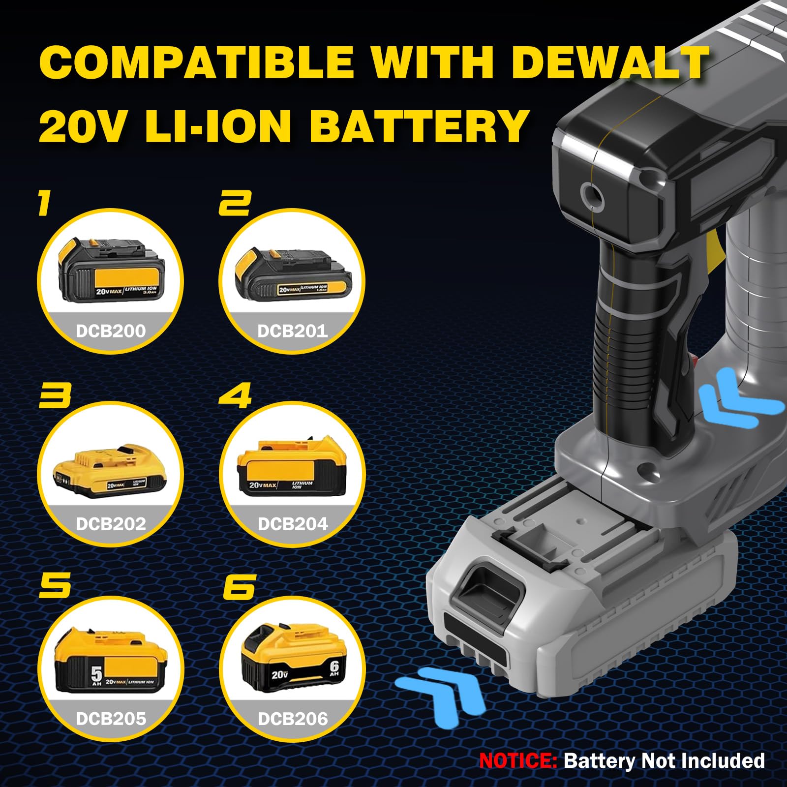 DEWALT 20V Cordless 18-Gauge Brad Nailer Kit with 1000pcs Nails (3/8