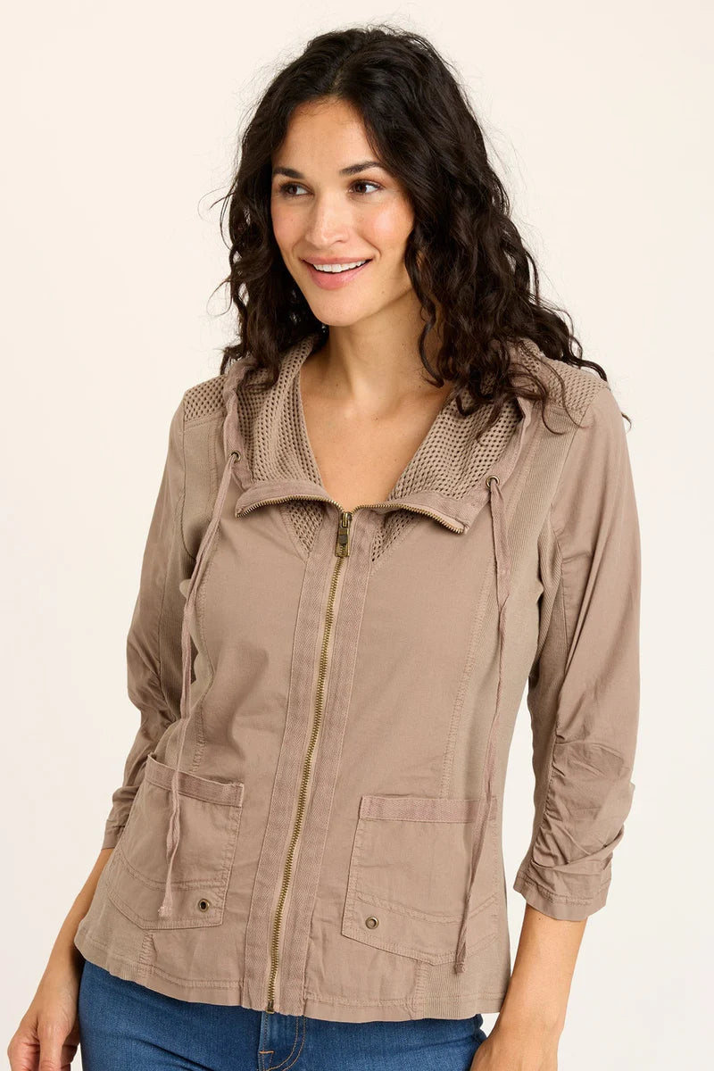 Fjord Jacket for Men & Women - Waterproof & Windproof Winter Coat - Truffle Brown - Perfect for Hiking, Skiing & Outdoor Adventures