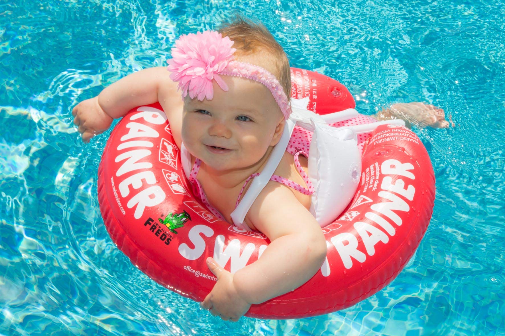 Fred's Swim Academy Swim Trainer - Adjustable Swimming Aid for Kids & Adults | Learn to Swim Faster & Safer | Perfect for Pool, Beach & Swim Lessons