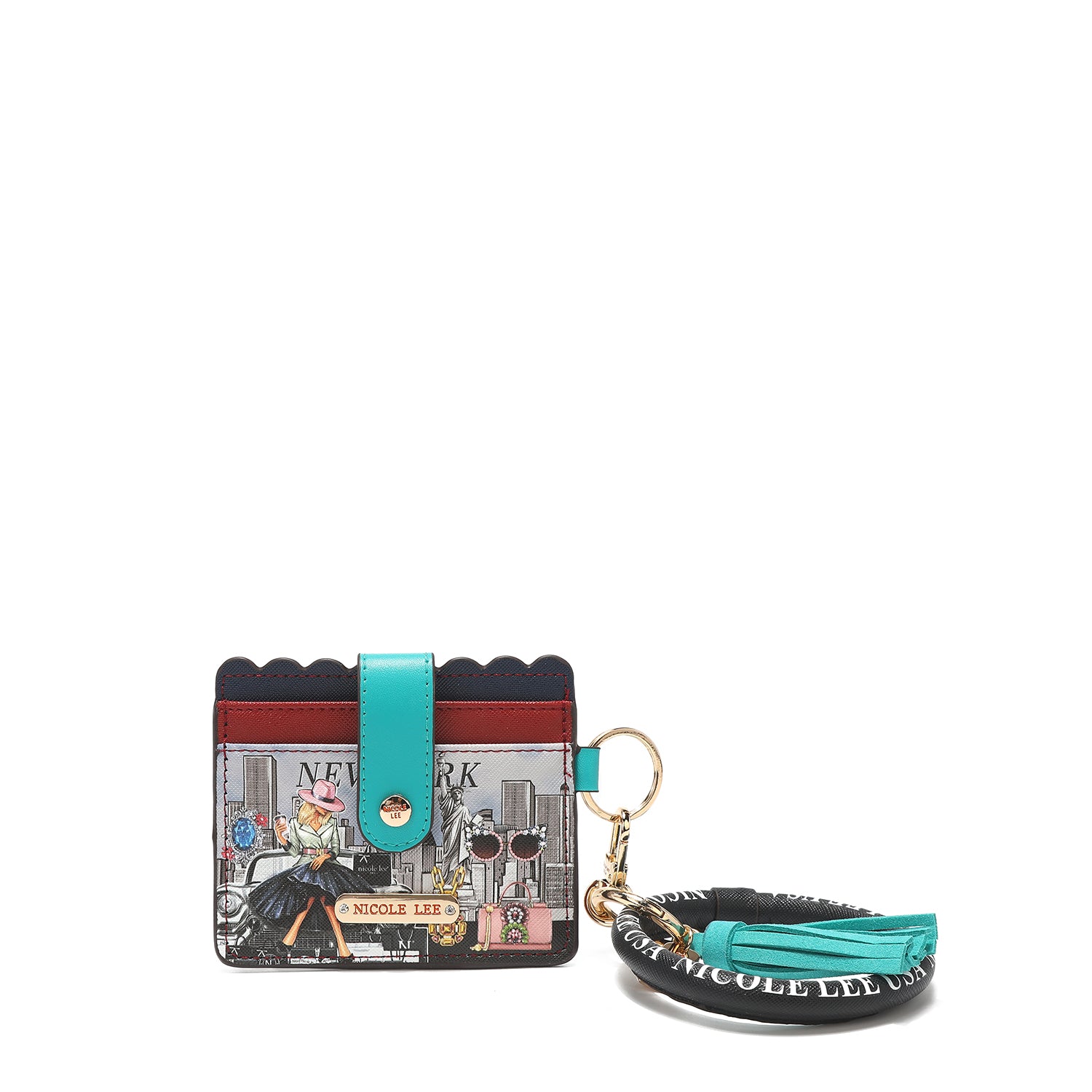 ELISA Wallet Wristlet Keychain - Stylish Crossbody Phone Purse for Women - Perfect for Travel, Shopping & Everyday Use