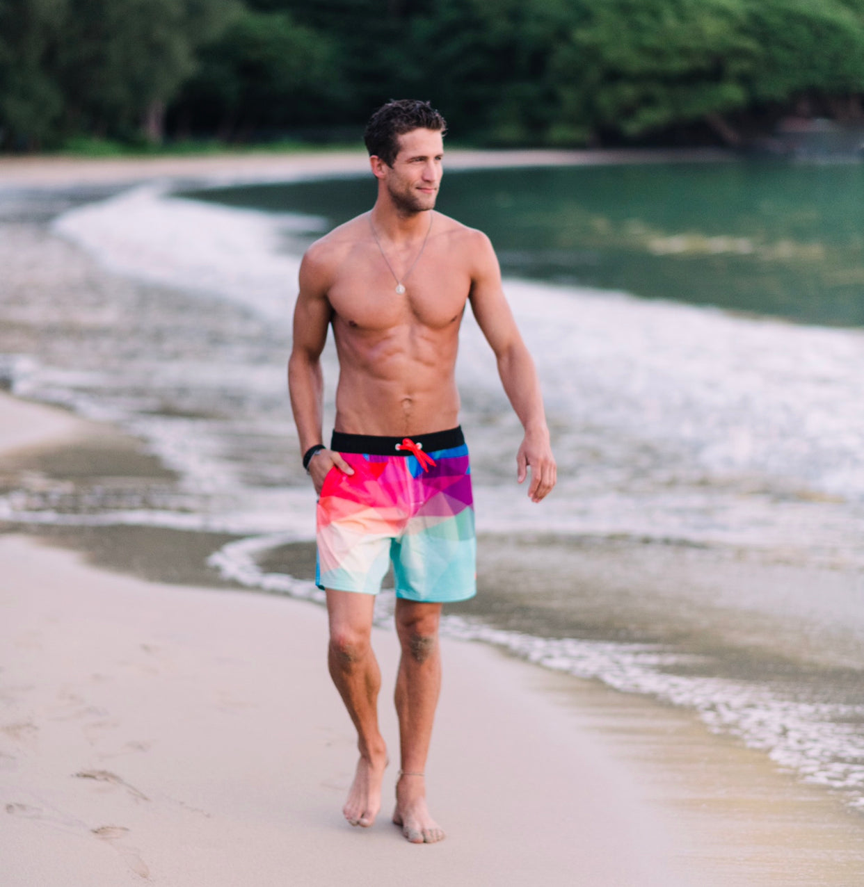 Joe Men's Quick-Dry Swim Shorts - Multi Color - $24 - Perfect for Beach, Pool & Summer Vacations