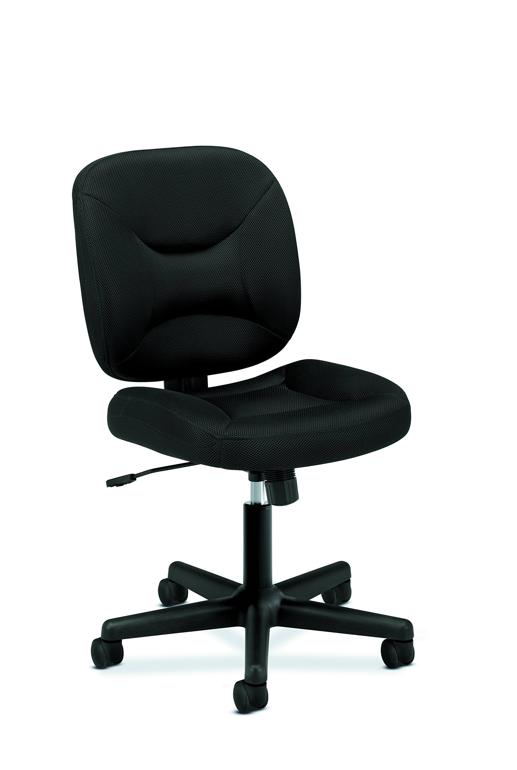HON ValuTask Mesh Office Chair - Black Ergonomic Desk Chair for Work & Gaming